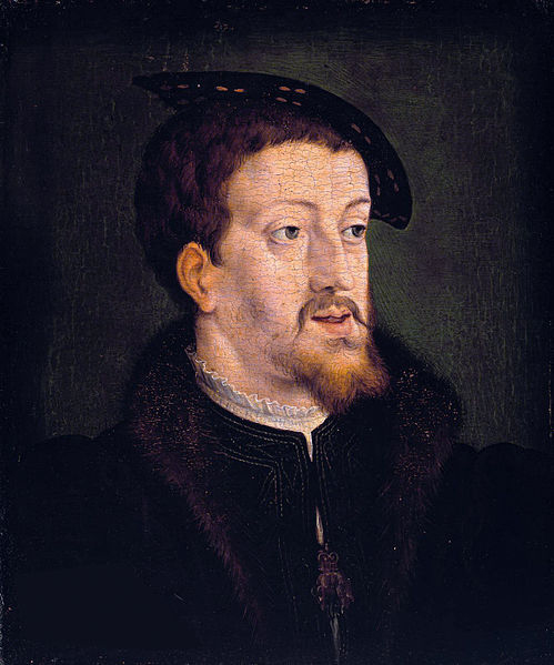 Portrait of Charles V (1500-58), emperor of the Holy Roman Empire